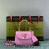 Gucci Bamboo 1947, Small 21cm, Pink, Gold Hardware, Size: 21x15x7cm, Model: 675797