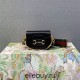 Gucci Horsebit 1955 Super Mini, 12, Black, Full Leather, Gold Hardware, Size: 12x9x4cm, Model: 699760