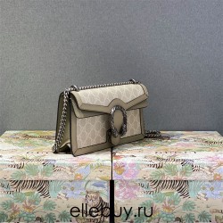 Gucci Beige White, Oatmeal Color, Dionysus, Model: 476432, Size: 16.5x10x4cm