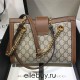 Gucci PadLock, Brown Monogram, Model: 498156, Size: 26x18x10cm