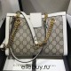 Gucci PadLock, White Monogram, Model: 498156, Size: 26x18x10cm