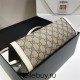 Gucci PadLock, White Monogram, Model: 498156, Size: 26x18x10cm