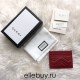 Gucci GG Marmont Card Holder, Red