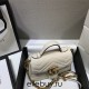 Gucci GG Marmont Mini, 21, White, Model: 547260, Size: 21x15x8cm