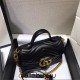 Gucci GG Marmont Mini, 21, Black, Model: 547260, Size: 21x15x8cm