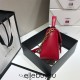 Gucci GG Marmont Mini, 26.5, Red, Model: 498110, Size: 26.5x20x9cm