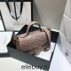 Gucci GG Marmont Mini, 26.5, Pink, Model: 498110, Size: 26.5x20x9cm