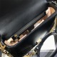 Gucci GG Marmont Mini, 26.5, Black, Model: 498110, Size: 26.5x20x9cm