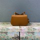 Gucci Blondie, Full Leather, Brown, Small, Model: 698643, Size: 22x13x5.5cm