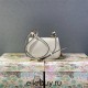 Gucci Blondie, Full Leather, White, Small, Model: 698643, Size: 22x13x5.5cm