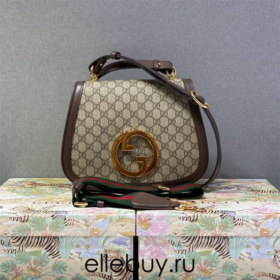 Gucci Blondie, Monogram, Brown, Model: 699210, Size: 29x22x7cm