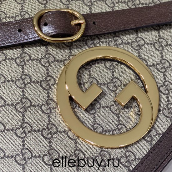 Gucci Blondie, Monogram, Brown, Model: 699210, Size: 29x22x7cm