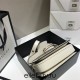 Gucci Horsebit 1955 Medium, 25, White, Monogram, Model: 602204, Size: 25x18x8cm