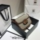 Gucci Horsebit 1955 Medium, 25, Brown, Monogram, Model: 602204, Size: 25x18x8cm