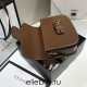 Gucci Horsebit 1955 Medium, 25, Brown, Full Leather, Model: 602204, Size: 25x18x8cm