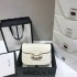 Gucci Horsebit 1955 Medium, 25, White, Full Leather, Model: 602204, Size: 25x18x8cm