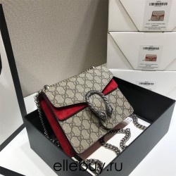 Gucci Dionysus Classic, 20, Monogram, Red, Model: 421970, Size: 20x15.5x5cm