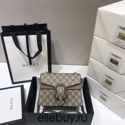 Gucci Dionysus Classic, 20, Monogram, Grey, Model: 421970, Size: 20x15.5x5cm