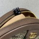 Gucci Ophidia Round Cake Bag, 18, Monogram, Brown, Model: 550618, Size: 18x18x4.5cm