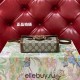 Gucci 1955 Horsebit Mini, 18, Brown, Monogram, Model: 699296, Size: 18x12x5cm