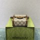 Gucci 1955 Horsebit Mini, 17, Phone Case, Brown, Monogram, Model: 625615, Size: 11.5x17x4cm