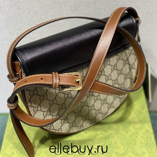 Gucci PadLock, 22, Black Monogram, Model: 644524, Size: 22x19.5x6.5cm