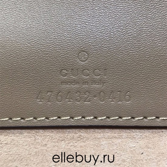 Gucci Dionysus, Grey Monogram, Model: 476432, Size: 16.5x10x4cm