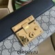 Gucci PadLock, 22, Black Monogram, Model: 735103, Size: 22x11.5x7.5cm