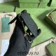 Gucci GG Marmont Card Holder, Black, Gold Hardware, Full Leather, Model: 447964, Size: 12x7.5x1.5cm