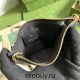 Gucci GG Marmont Card Holder, Black, Gold Hardware, Full Leather, Model: 447964, Size: 12x7.5x1.5cm