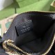 Gucci GG Marmont Card Holder, Black, Gold Hardware, Full Leather, Model: 447964, Size: 12x7.5x1.5cm