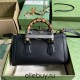 Gucci Bamboo Diana, Black, Full Leather, Model: 735153, Size: 27x15.5x11cm