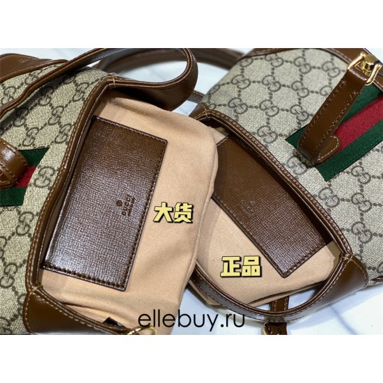 Gucci Jackie 1961, Monogram, 19cm, Model: 637092, Size: 19x13x3cm