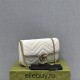 Gucci GG Marmont, White, 21cm, Model: 751526, Size: 21x12x5cm