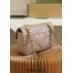 Gucci GG Marmont, 22cm, Pink, Model: 446744, Size: 22x13x6cm