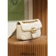 Gucci GG Marmont, 22cm, White, Model: 446744, Size: 22x13x6cm