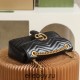 Gucci GG Marmont, 26cm, Black, Model: 443497, Size: 26x15x7cm