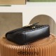 Gucci GG Marmont, 26cm, Black, Model: 443497, Size: 26x15x7cm