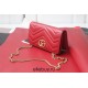 Gucci GG Marmont Mini, 18cm, Red, Model: 488426, Size: 18x10.5x4.5cm