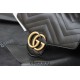 Gucci GG Marmont Mini, 20cm, Black, Model: 474575, Size: 20x13x6cm