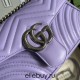 Gucci GG Marmont, Purple, 26cm, Model: 443497, Size: 26x15x7cm