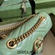 Gucci GG Marmont, Green, 23cm, Model: 446744, Size: 23x14x6cm