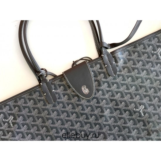 Goyard St Louis Tote Medium Gray PM34 34x28x15cm