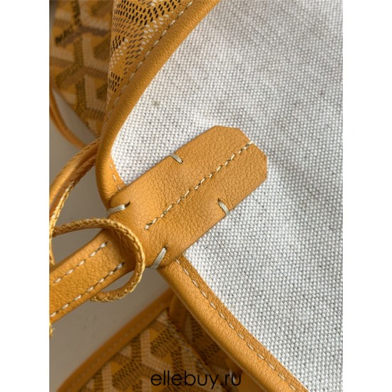 Goyard St Louis Tote Medium Yellow PM34 34x28x15cm