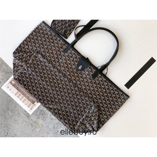 Goyard St Louis Tote Large Black GM40 40x34x20cm