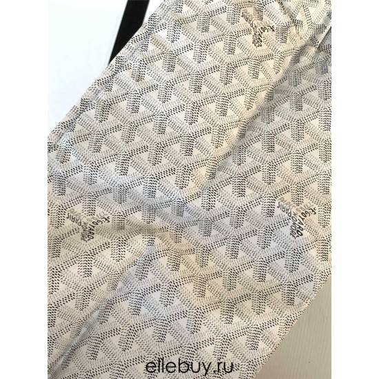 Goyard St Louis Tote Medium White PM34 34x28x15cm