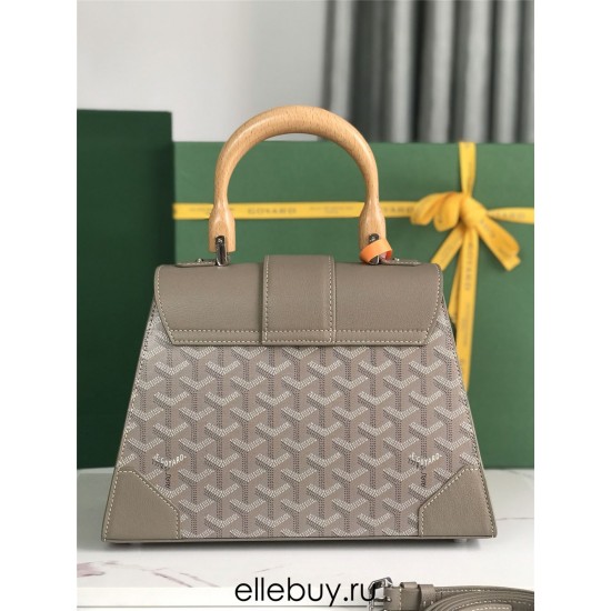 Goyard Saigon Saïgon PM Small 28 Milk Tea Gray Size: 28cm×20cm×12cm