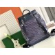 Goyard Steamer PM 48 Extra Large Travel Backpack Blue 48 cm x 22 cm x 36 cm