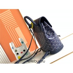 Goyard Alpin Mini 21.5 Deep Blue 8.5x18.5x21.5cm