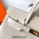 Hermes Hermès Birkin 30cm Epsom Ck10 Milk White Waxed Thread Gold Hardware Hand-Stitched